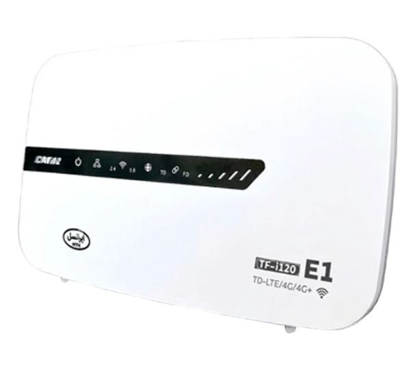 مودم 4G ایرانسل مدل TF-i120 E1 با فناوری LTE Cat 12